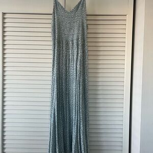 Floral mid length sun dress